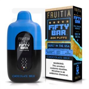 Chocolate Milk Fruitia X Fifty Bar 20,000 Puffs Disposable Vape