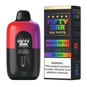 Milky Loops Fifty Bar V2 20K Puffs Disposable Vape - 5 % NIC