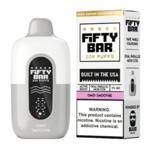 Omg Smoothie Fifty Bar V2 20K Puffs Disposable Vape - 5 % NIC