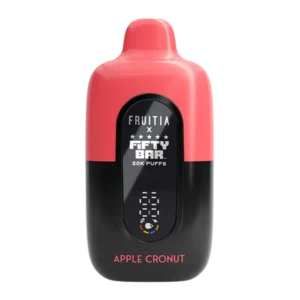 Apple Cronut Fruitia X Fifty Bar V2 20K Puffs Disposable Vape
