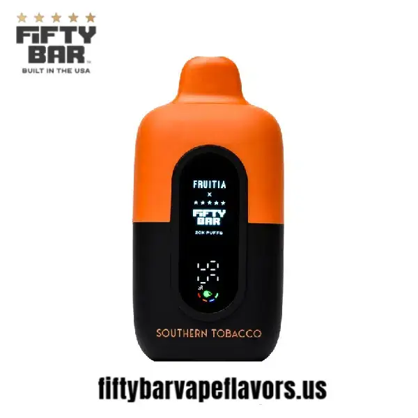 Southern Tobacco Fruitia X Fifty Bar 20,000 Puffs Disposable Vape 2 Southern Tobacco Fruitia X Fifty Bar 20,000 Puffs Disposable Vape - Image 2