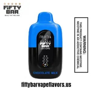 Chocolate Milk Fruitia X Fifty Bar 20,000 Puffs Disposable Vape