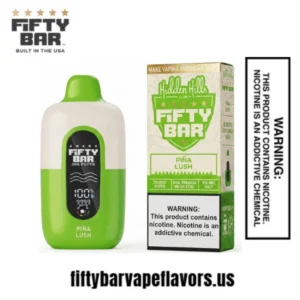 Pina Lush Hidden Hills X Fifty Bar 20K Disposable Vape