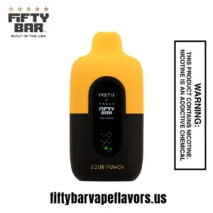 Sour Punch Fruitia X Fifty Bar 20,000 Puffs Disposable Vape