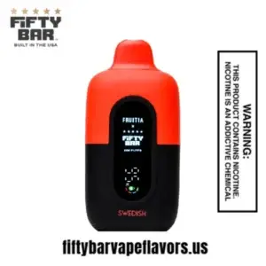 Swedish Fish Fruitia X Fifty Bar 20,000 Puffs Disposable Vape