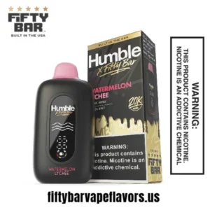 Watermelon Lychee Humble X Fifty Bar 20000 Puffs Disposable