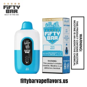 Yeti Mint Hidden Hills X Fifty Bar Disposable Vape
