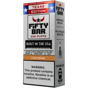 Texas X Fifty Bar Cafe Mocha