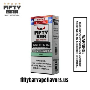 Texas X Fifty Bar Mint Disposable Vape
