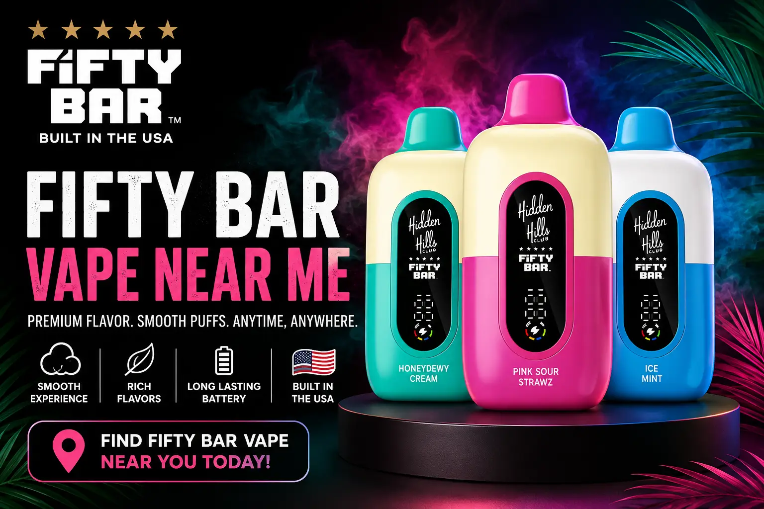 Fifty Bar Vape Near Me