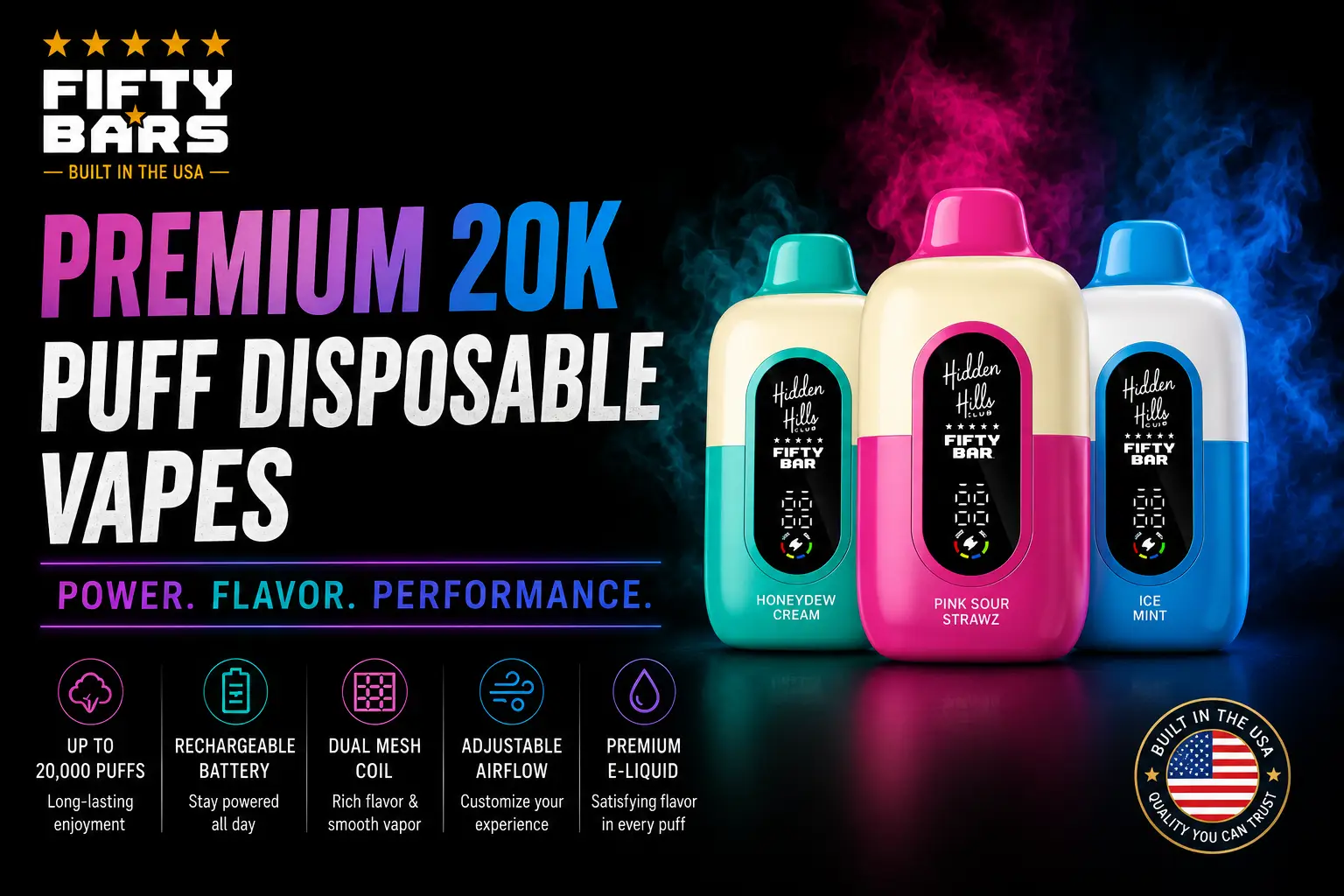Home 25 Fifty Bar Vape