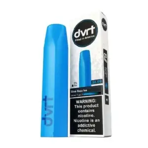 Blue Razz Ice Fifty Bar DVRT 2000 Puff Disposable Vape