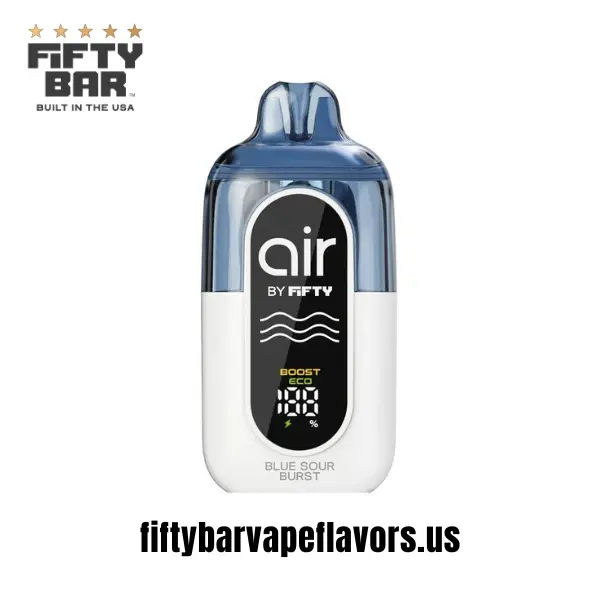 Blue Sour Burst Fifty Bar Air 70K Puffs - Disposable Vape 2 Blue Sour Burst Fifty Bar Air 70K