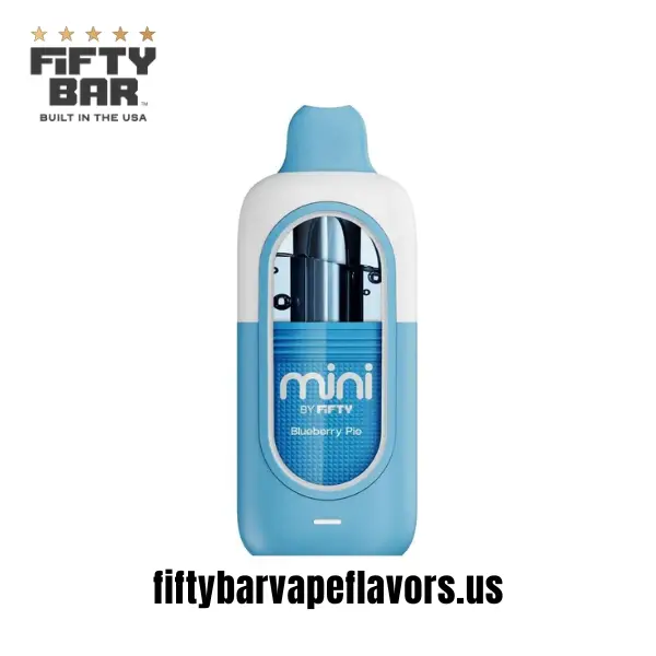 Blueberry Pie Fifty Bar Mini 6500 Puffs Disposable Vape 2 Blueberry Pie Fifty Bar Mini 6500