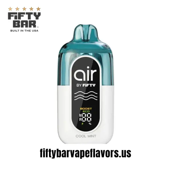 Cool Mint Fifty Bar Air 70K Puffs - Disposable Vape 2 Cool Mint Fifty Bar Air 70K