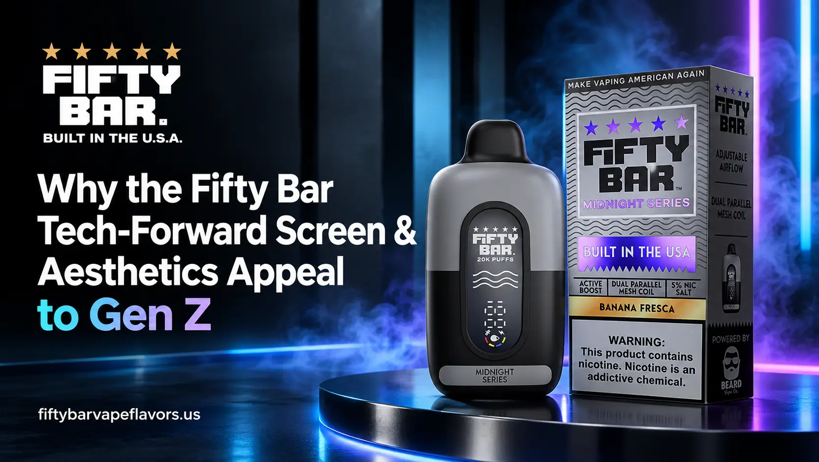 Why Fifty Bar Tech Screens & Design Appeal to Gen Z