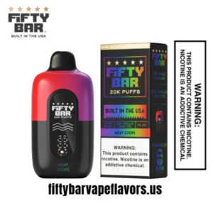 Milky Loops Fifty Bar V2 20K Puffs Disposable Vape - 5 % NIC