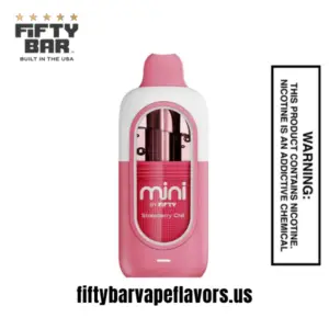 Strawberry Chill Fifty Bar Mini 6500